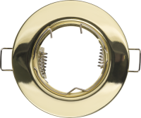 Купить Точечный светильник Navigator 61 597 NFS-R1-002-MR16-GU5.3 золотистый  9142946. Характеристики, отзывы и цены в Донецке