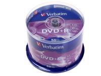 Купить DVD-диск Verbatim DVD+R, 4.7 ГБ, Cake Box, 16x, 50 шт  0008532. Характеристики, отзывы и цены в Донецке