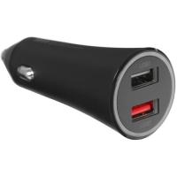 Купить Автомобильное ЗУ Xiaomi Mi 37W Dual-Port Car Charger черный  1640140. Характеристики, отзывы и цены в Донецке