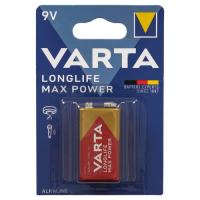 Купить Батарейка Varta Longlife Max Power крона (6LR61/6F22/CR-9V)  9039944. Характеристики, отзывы и цены в Донецке