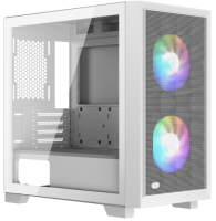 Купить Корпус PCCooler C3D310 WH ARGB [C3D310-WHP2-GL] белый  5459017. Характеристики, отзывы и цены в Донецке