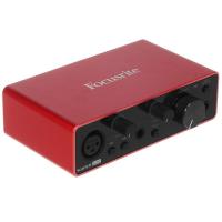 Купить Внешняя звуковая карта FOCUSRITE Scarlett Solo 3rd Gen  1388613. Характеристики, отзывы и цены в Донецке