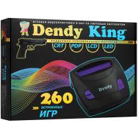 Купить Ретро-консоль Dendy King + 260 игр + световой пистолет  5046886. Характеристики, отзывы и цены в Донецке