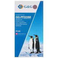 Купить Картридж G&G GG-PFI320M PFI-320M пурпурный  9146668. Характеристики, отзывы и цены в Донецке