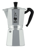 Купить Гейзерная кофеварка Bialetti Moka Express 5221_1200 серебристый  9147943. Характеристики, отзывы и цены в Донецке