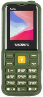 Купить Сотовый телефон teXet TM-D400 зеленый  9071061. Характеристики, отзывы и цены в Донецке