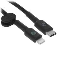 Купить Кабель круглый ZMI Lightning 8-pin MFI - USB Type-C черный 1 м  5099596. Характеристики, отзывы и цены в Донецке