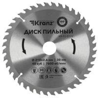 Купить Диск пильный KRANZ KR-92-0122  5489720. Характеристики, отзывы и цены в Донецке