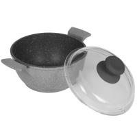Купить Кастрюля Gipfel Bavari 0549 2 л 20 см серый  9223433. Характеристики, отзывы и цены в Донецке