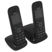 Купить Телефон беспроводной (DECT) Gigaset AS690 Duo  5010355. Характеристики, отзывы и цены в Донецке