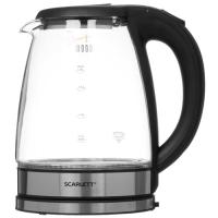 Купить Электрочайник Scarlett SC-EK27G36 черный  5354312. Характеристики, отзывы и цены в Донецке
