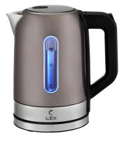 Купить Электрочайник Lex LX30018-3 коричневый  9034358. Характеристики, отзывы и цены в Донецке