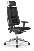 Купить Кресло офисное Метта Yoga Y 4DF B2-14D - YM93+Infinity черный  9133543. Характеристики, отзывы и цены в Донецке