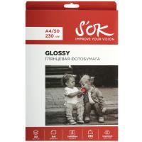 Купить Фотобумага S'OK SA4230050G  9166026. Характеристики, отзывы и цены в Донецке