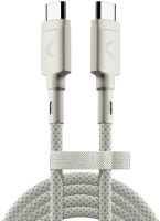 Купить Кабель круглый COMMO USB Type-C - USB Type-C серый 2.2 м  5470723. Характеристики, отзывы и цены в Донецке
