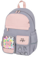 Купить Рюкзак BRAUBERG PASTEL Sweet paws серый  9128330. Характеристики, отзывы и цены в Донецке