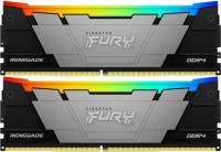 Купить Оперативная память Kingston FURY Renegade RGB [KF432C16RB12AK2/32] 32 ГБ  9100109. Характеристики, отзывы и цены в Донецке