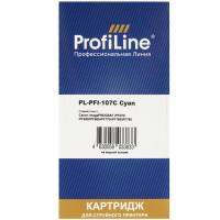 Купить Картридж ProfiLine PL-PFI-107C голубой  9129100. Характеристики, отзывы и цены в Донецке