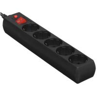 Купить Сетевой фильтр Buro 500SH-5-B черный  7907241. Характеристики, отзывы и цены в Донецке