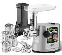 Купить Мясорубка электрическая Holt HT-MG-007-202 серебристый  9284903. Характеристики, отзывы и цены в Донецке