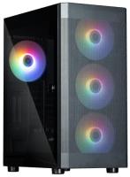 Купить Корпус ZALMAN i4 TG [i4 TG Black] черный  5456903. Характеристики, отзывы и цены в Донецке