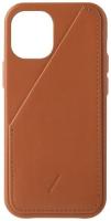 Купить Накладка  Native Union Clic Card для Apple iPhone 12 mini коричневый  5460553. Характеристики, отзывы и цены в Донецке