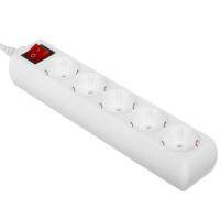 Купить Удлинитель Buro BU-PS5.5/W белый  8130993. Характеристики, отзывы и цены в Донецке