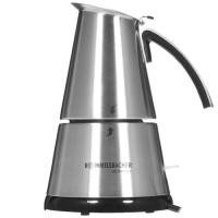 Купить Гейзерная кофеварка Rommelsbacher EKO 364/E серебристый  8165322. Характеристики, отзывы и цены в Донецке