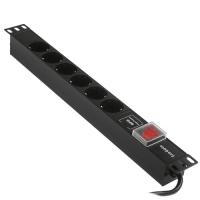 Купить Блок розеток ExeGate ServerPro PDU-19H608 Al-6S-EU2CU-SW-SPD1  8184992. Характеристики, отзывы и цены в Донецке