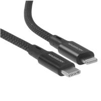 Купить Кабель круглый Magssory Lightning 8-pin MFI - USB Type-C черный 1.2 м  9265525. Характеристики, отзывы и цены в Донецке