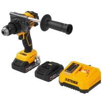 Купить Дрель-шуруповерт STEHER CB-165-22  9312340. Характеристики, отзывы и цены в Донецке