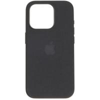 Купить Накладка  Apple FineWoven Case with MagSafe для Apple iPhone 15 Pro черный  5432401. Характеристики, отзывы и цены в Донецке