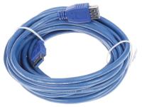 Купить Кабель удлинительный    USB Type-A - USB Type-A 3.0 синий  0126845. Характеристики, отзывы и цены в Донецке