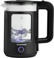 Купить Электрочайник Starwind SKG1053 черный  5361987. Характеристики, отзывы и цены в Донецке