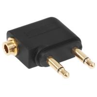 Купить Адаптер   Orient jack 3.5 мм х2 шт. - jack 3.5 мм черный  9161470. Характеристики, отзывы и цены в Донецке
