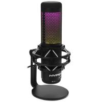 Купить Микрофон HyperX QuadCast S черный  5056741. Характеристики, отзывы и цены в Донецке