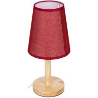 Купить Настольный светильник RISALUX Бордо красный  9176737. Характеристики, отзывы и цены в Донецке
