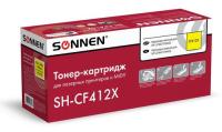 Купить Картридж лазерный SONNEN SH-CF412X желтый  9918688. Характеристики, отзывы и цены в Донецке