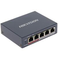 Купить Коммутатор Hikvision DS-3E0105P-E(B)  1615623. Характеристики, отзывы и цены в Донецке