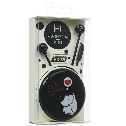 Купить Проводные наушники Harper KIDS HK-39 черный в интернет магазине ...