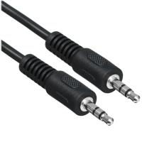 Купить Кабель   VCOM jack 3.5 мм - jack 3.5 мм черный  5602642. Характеристики, отзывы и цены в Донецке
