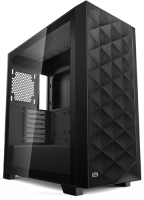 Купить Корпус PCCooler C3D510 BK ARGB [C3D510-BKP3-GL] черный  5459010. Характеристики, отзывы и цены в Донецке