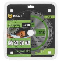 Купить Диск пильный GRAFF 21221024  9114098. Характеристики, отзывы и цены в Донецке