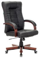 Купить Кресло офисное Бюрократ KB-10WALNUT черный  9096954. Характеристики, отзывы и цены в Донецке
