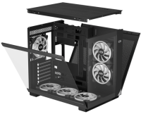 Купить Корпус PCCooler C3 T500 ARGB BK [C3-T500BKD6-GL] черный  5459006. Характеристики, отзывы и цены в Донецке