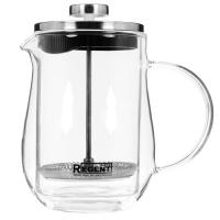 Купить Френч-пресс Regent inox FRANKO 93-FR-37-01-600 прозрачный  5039896. Характеристики, отзывы и цены в Донецке
