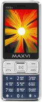 Купить Сотовый телефон Maxvi X900c синий/серебристый  9166711. Характеристики, отзывы и цены в Донецке