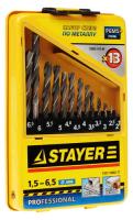 Купить Набор сверл STAYER 29602-H13-M  7952026. Характеристики, отзывы и цены в Донецке