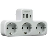 Купить Сетевой фильтр Tessan TS-323-C серый  9133316. Характеристики, отзывы и цены в Донецке