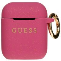Купить Чехол Aceline LightPods, AirPods, AirPods 2 Guess GUACCSILGLFU розовый  1649297. Характеристики, отзывы и цены в Донецке